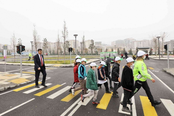 Şehitkamil Trafik Eğitim Parkı’nda Eğitimler Sürecek