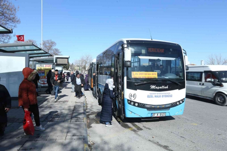 Gaziantep’te Toplu Taşımada Öğrenciye Zam Yok