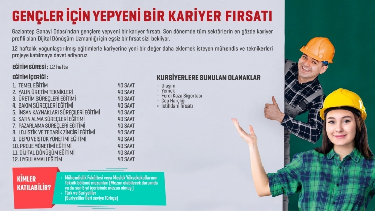 "istihdam İçin Dijital Ve Yeşil Dönüşümün Desteklenmesi" Projesi Başladı