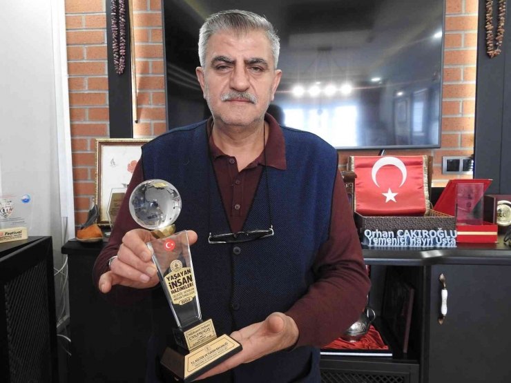 Ata Mesleğiyle "yaşayan İnsan Hazinesi" Ödülünü Aldı