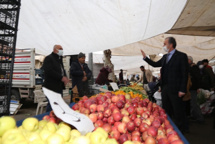 Başkan Kılınç, Pazar Esnafıyla Bir Araya Geldi