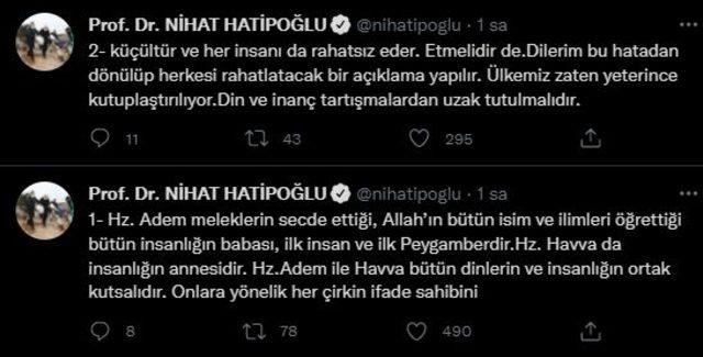 Nihat Hatipoğlu’dan Sezen Aksu’ya Tepki