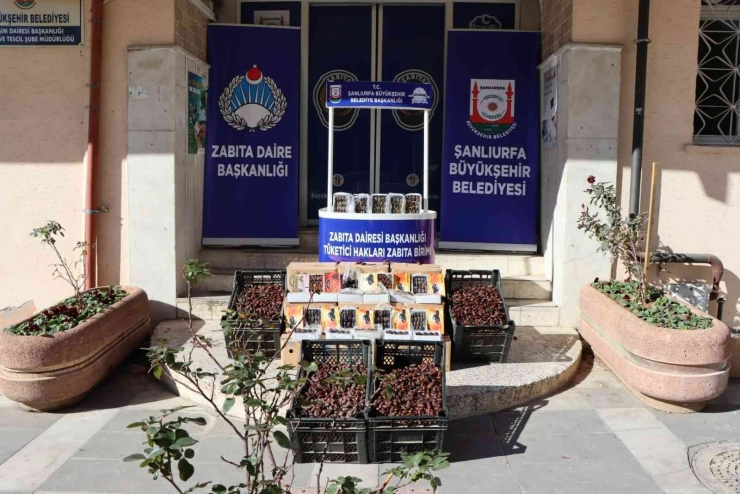 Şanlıurfa’da Satışa Hazır 6 Ton Küflenmiş Hurmaya El Konuldu