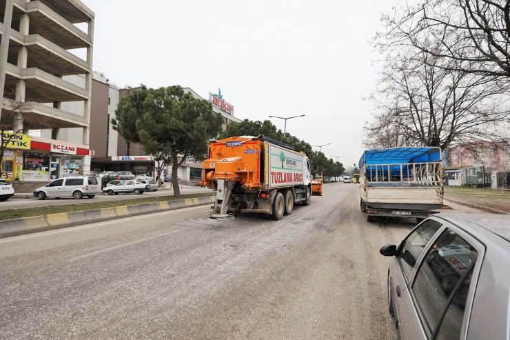 Şehitkamil’de Kar Seferberliği