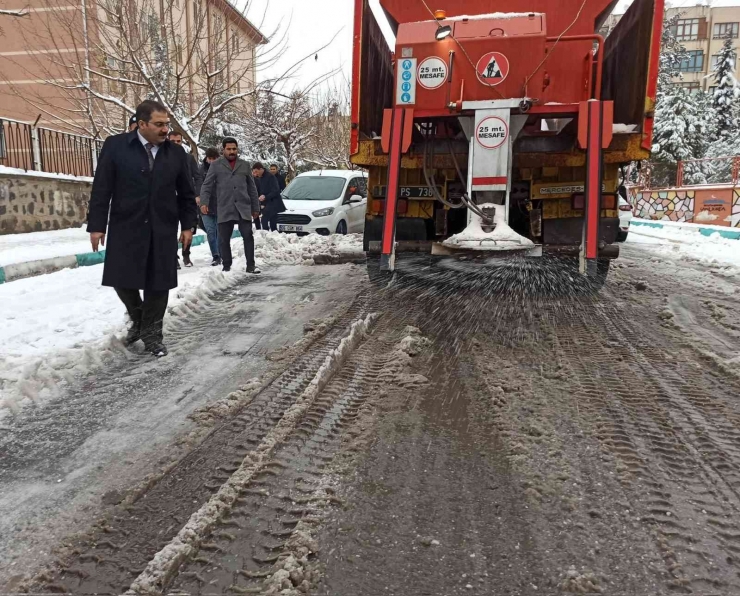 Canpolat Karla Mücadele Çalışmalarını Denetledi