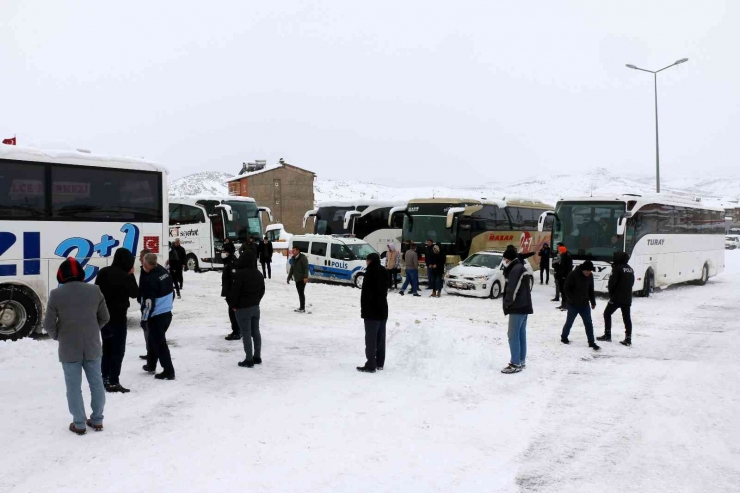 Hekimhan Ve Arguvan’da Kar Etkili Oldu