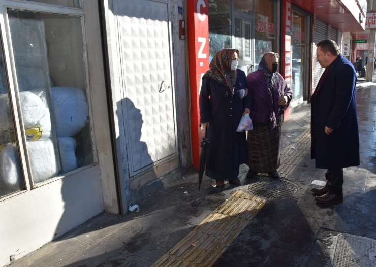 Başkan Beyoğlu Vatandaş Ve Esnaf Ziyaretlerine Devam Ediyor