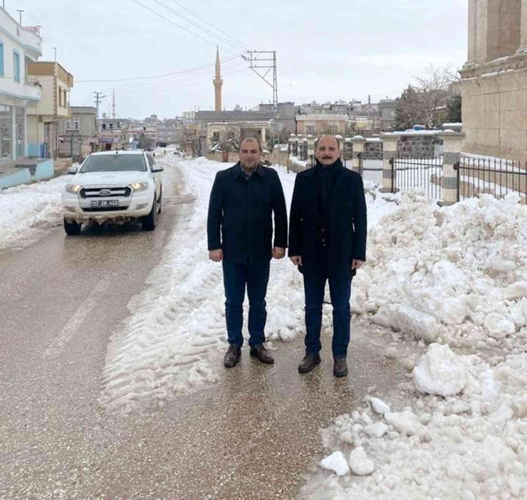 Araban’da Kar Nedeniyle Kapalı Yol Kalmadı