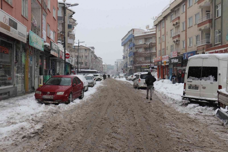 Malatya’da Kar Yağışı