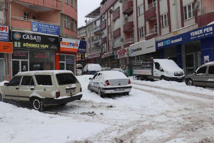 Malatya’da Kar Yağışı