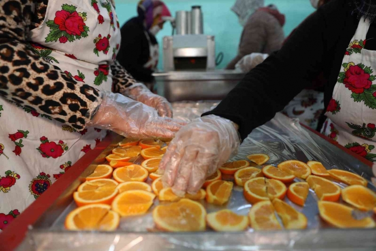 Oğuzelili Kadınlar Kurutulmuş Meyve İhracatı Hazırlığında