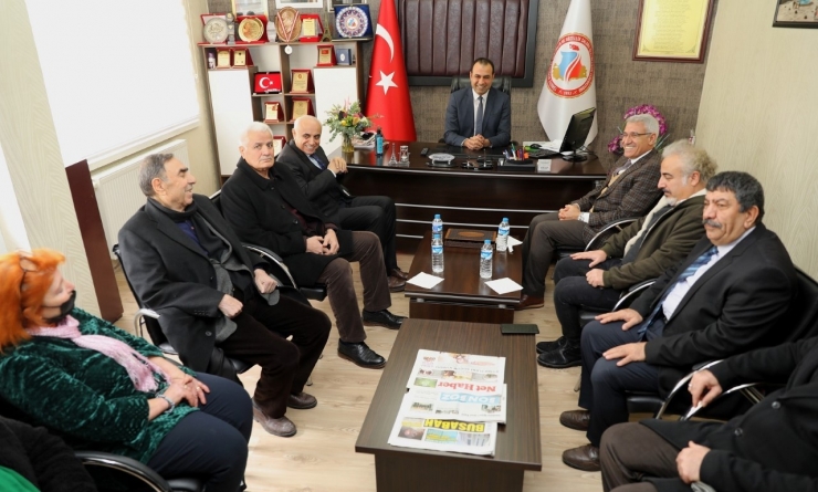 Güder’den Oda Başkanı Toptaş’a Hayırlı Olsun Ziyareti