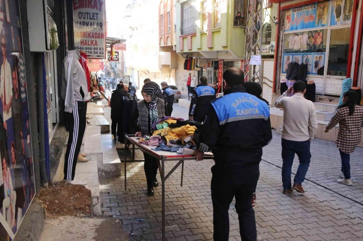 Şanlıurfa’da Kaldırım İşgali Denetimi