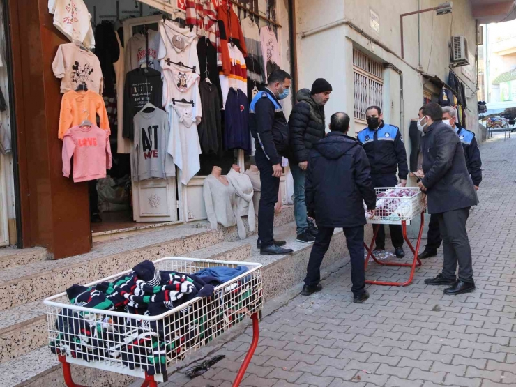 Şanlıurfa’da Kaldırım İşgali Denetimi