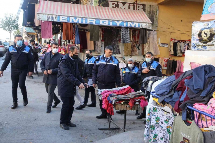 Şanlıurfa’da Kaldırım İşgali Denetimi