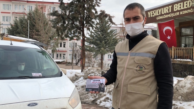 Yeşilyurt Belediyesi’nden ‘lütfen Kaputa Vur’ Çağrısı