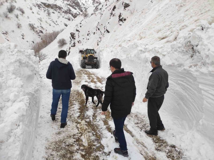 Kaymakam Ünsal, Karla Mücadele Çalışmalarını İnceledi