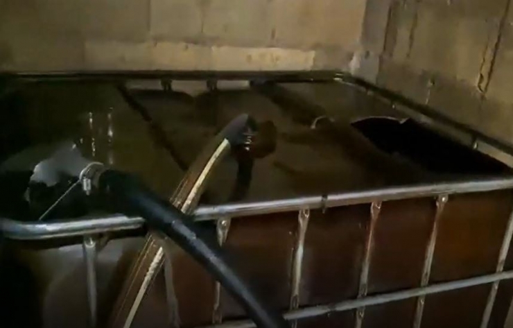 Gaziantep’te 2 Bin 500 Litre Kaçak Akaryakıt Ele Geçirildi