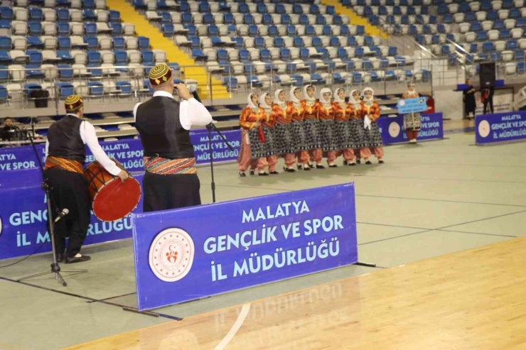 Malatya Halk Oyunları Yarışması Sona Erdi