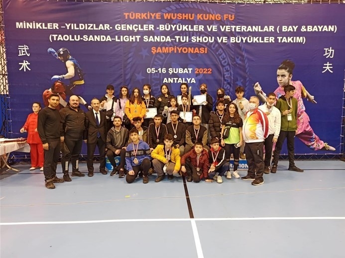 Malatyalı Wushu Kung Fu Sporcuları 45 Madalya İle Dönüyor