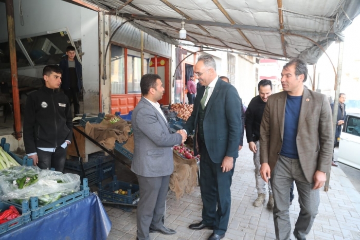 Kuş, Esnaf Ve Vatandaşların Sorunlarını Dinledi