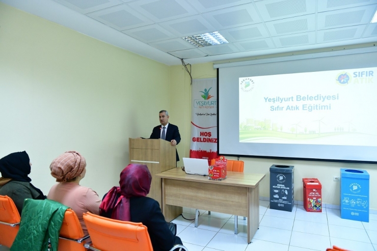 Yeşilyurt’ta Sıfır Atık Bilgilendirme Toplantıları Başladı