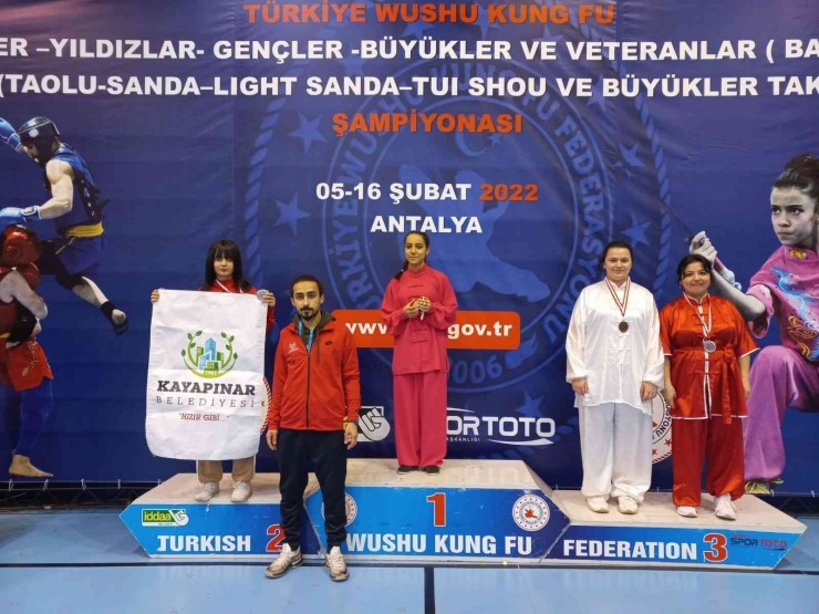 Kayapınarlı Wushu Sporcuları Antalya’dan Ödüllerle Döndü