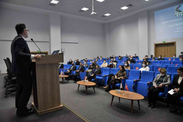 “kosgeb Destek Ve Hibeleri" Konulu Bilgilendirme Toplantısı Düzenlendi