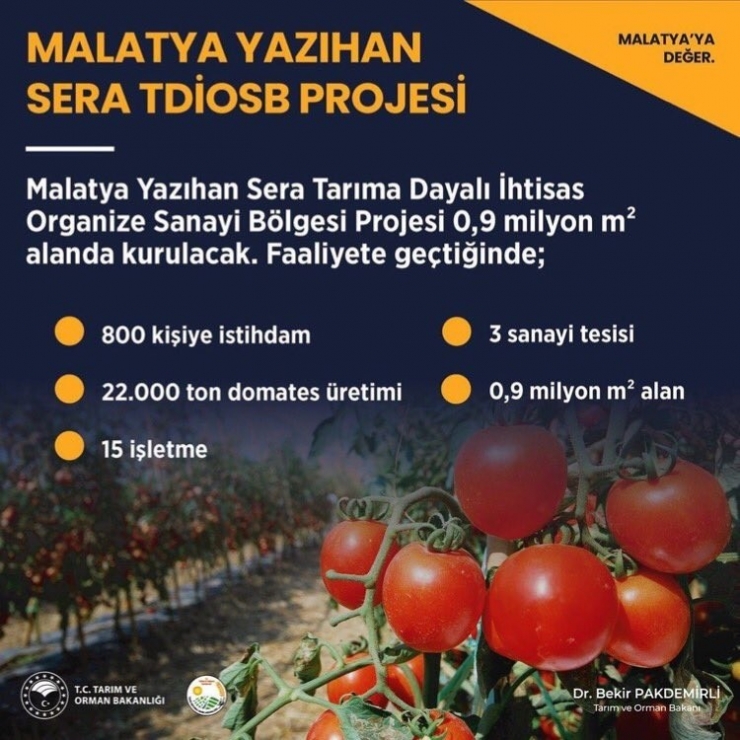 Yazıhan’da 3 Bin 300 Kişiye İş İmkanı