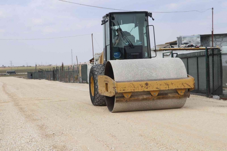 Karaköprü Kırsalında Yol Çalışması