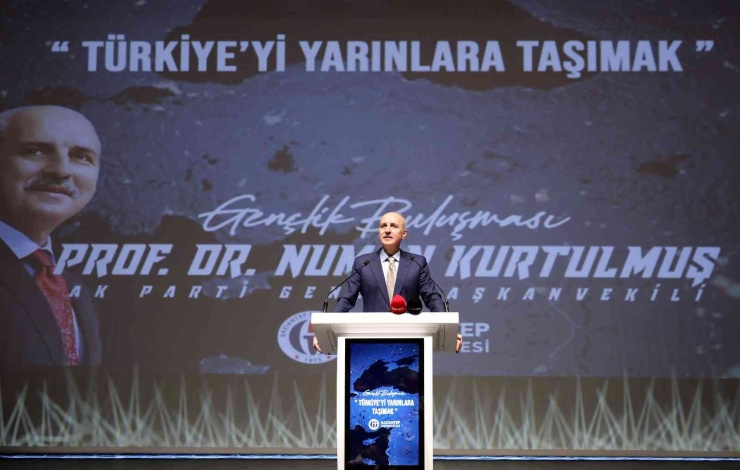 Numan Kurtulmuş, Gaün Rektörünü Çalışmalarından Dolayı Tebrik Etti