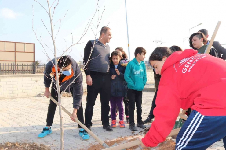 Gençlerden Yeşillendirmeye Katkı