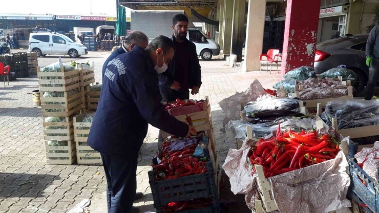 Şanlıurfa’da Kurallara Uymayan 24 Pazarcı Esnafına Ceza Yazıldı