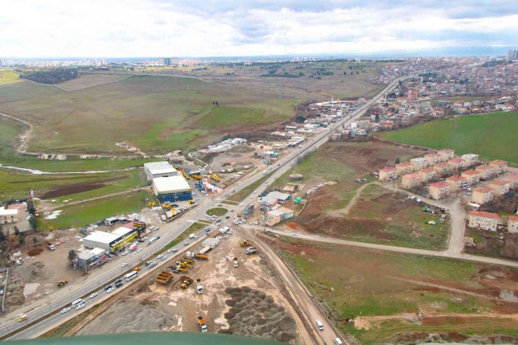 Diyarbakır’da Jandarma Trafiği Havadan Denetledi