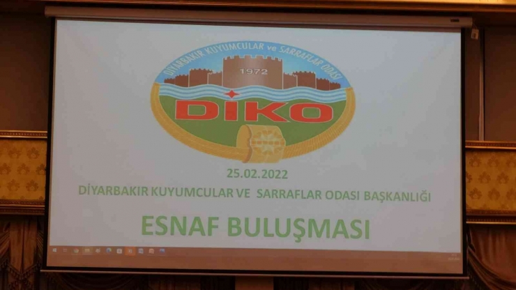 Diko Başkanı Yüksel, Esnaflarla Değerlendirme Toplantısı İçin Bir Araya Geldi