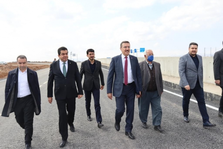 Malatya Kuzey Çevreyolu’nda 26,5 Kilometrelik Kısım Trafiğe Açıldı