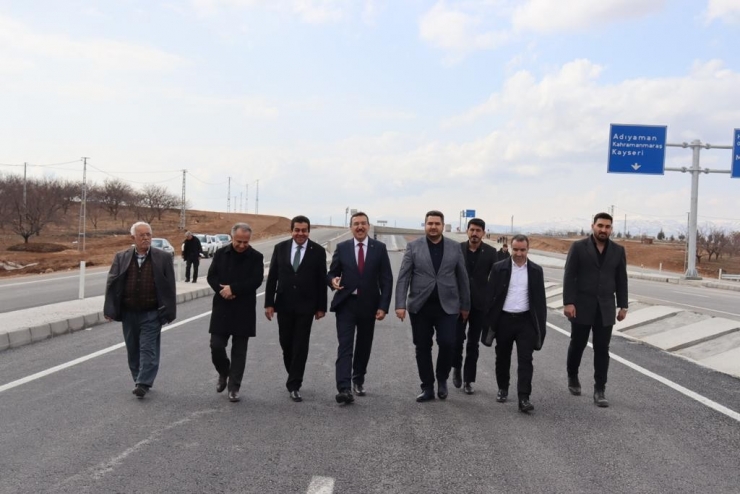 Malatya Kuzey Çevreyolu’nda 26,5 Kilometrelik Kısım Trafiğe Açıldı