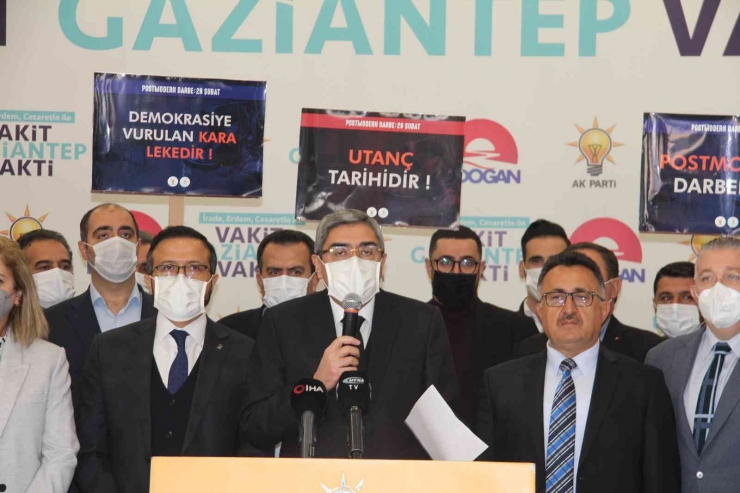 Ak Parti Gaziantep’ten 28 Şubat Açıklaması