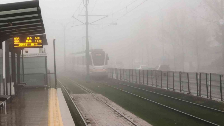 Gaziantep’te Yoğun Sis Etkili Oldu