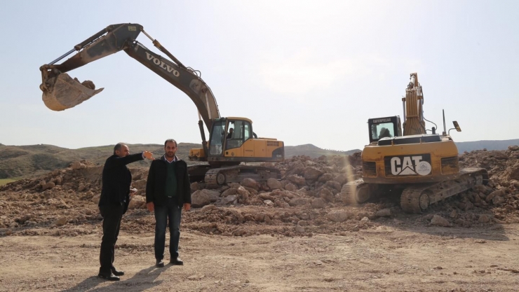 Başkan Kılınç Hayvan Pazarı Projesini İnceledi
