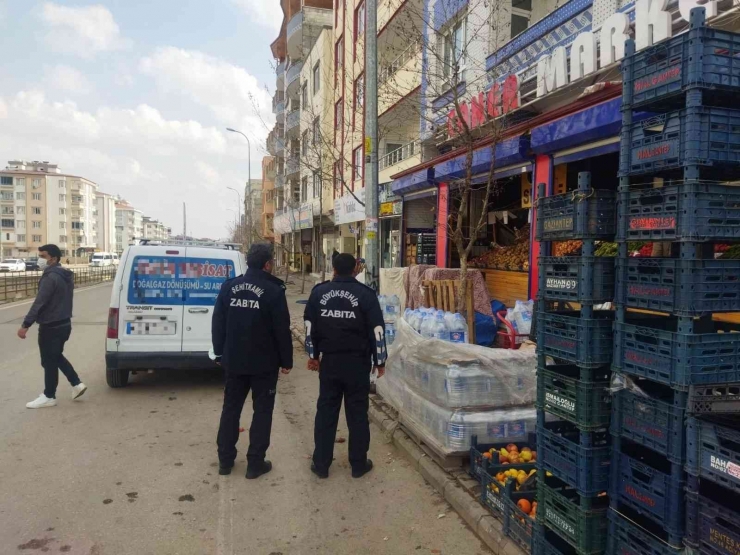 Gaziantep’te Kaldırım İşgallerine Karşı Denetimler Sürüyor