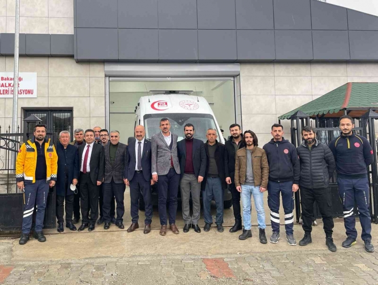 Balkar 112 Acil Ambulans İstasyonu Açıldı