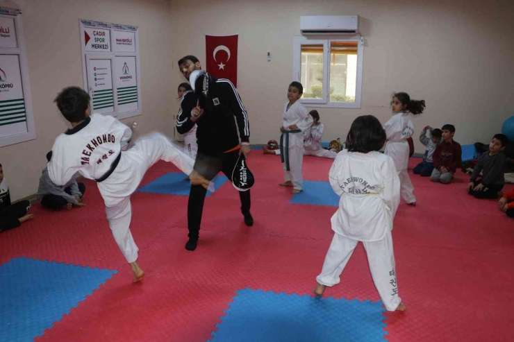 Şanlıurfa’da Çocuklar Sporla Gelişiyor