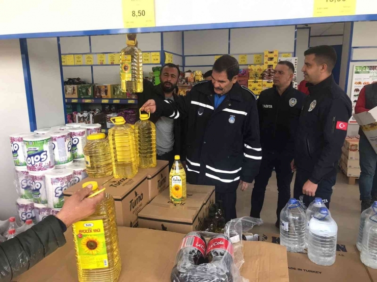 Viranşehir’de Marketlere Fiyat Ve Stok Denetimi