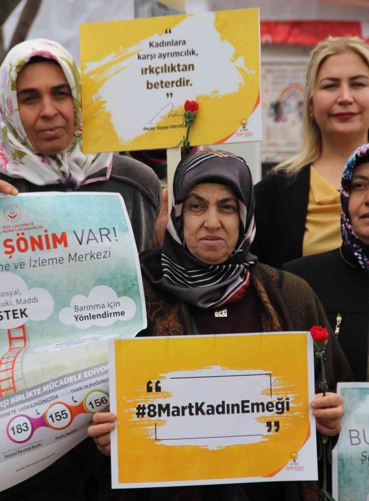 Ak Partili Kadınlardan 8 Mart Kadınlar Günü Açıklaması