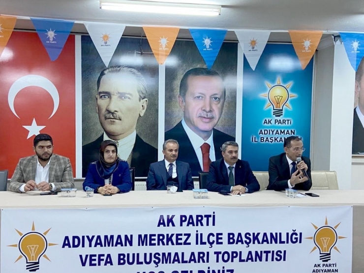 Ak Partide Vefa Buluşmaları Sürüyor