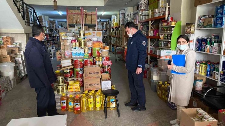 Şanlıurfa’da Yağ Stokçularına Zabıta Baskını