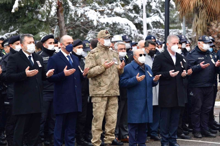 Kalp Krizi Sonucu Şehit Olan Komiser Yardımcısının Cenazesi Kilis’e Uğurlandı