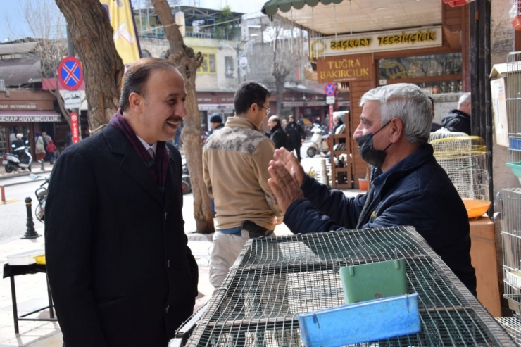 Vali Erin Haftaya Esnaf Ziyaretiyle Başladı