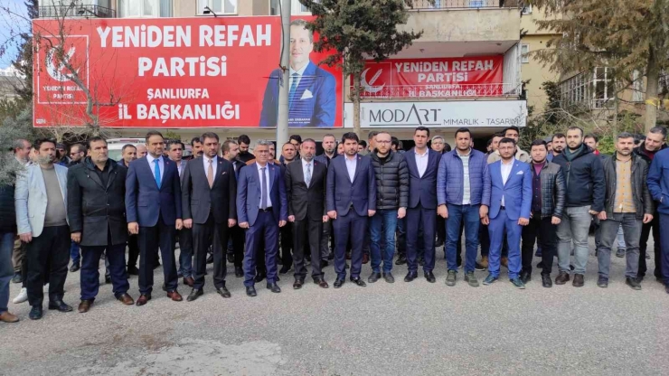 Şanlıurfa’da Yeniden Refah Partisi’nde Toplu İstifa